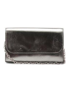 RADLEY LONDON Leather The Rathbone Metallic Micro Flapover Crossbody